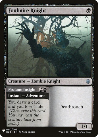 Foulmire Knight - Throne of Eldraine